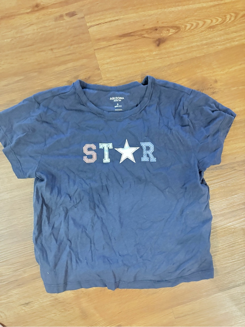 Arizona Jean Company Navy Short-Sleeve STAR Graphic Tee